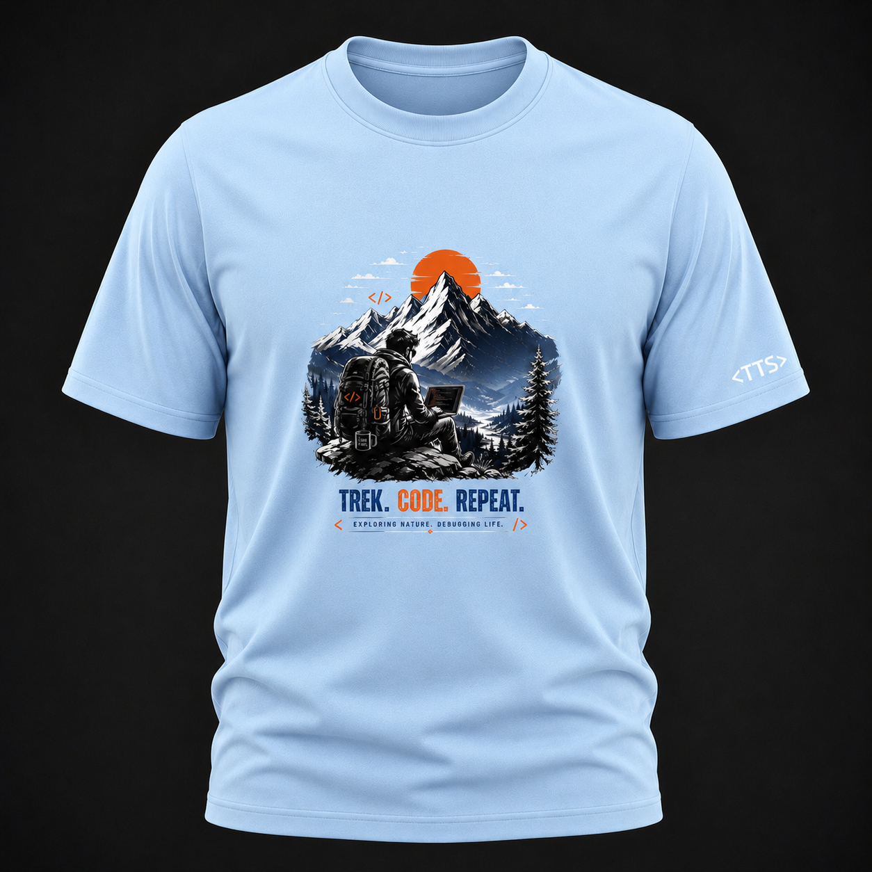 Trekker Techie Cotton T Shirt
