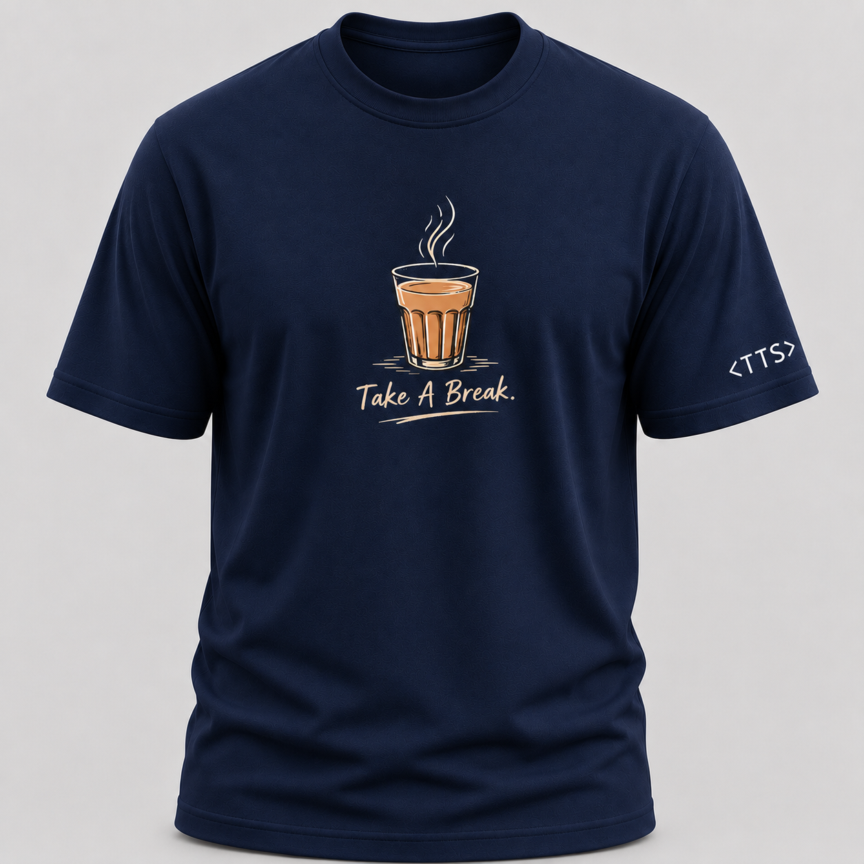 Tea Break Cotton T Shirt
