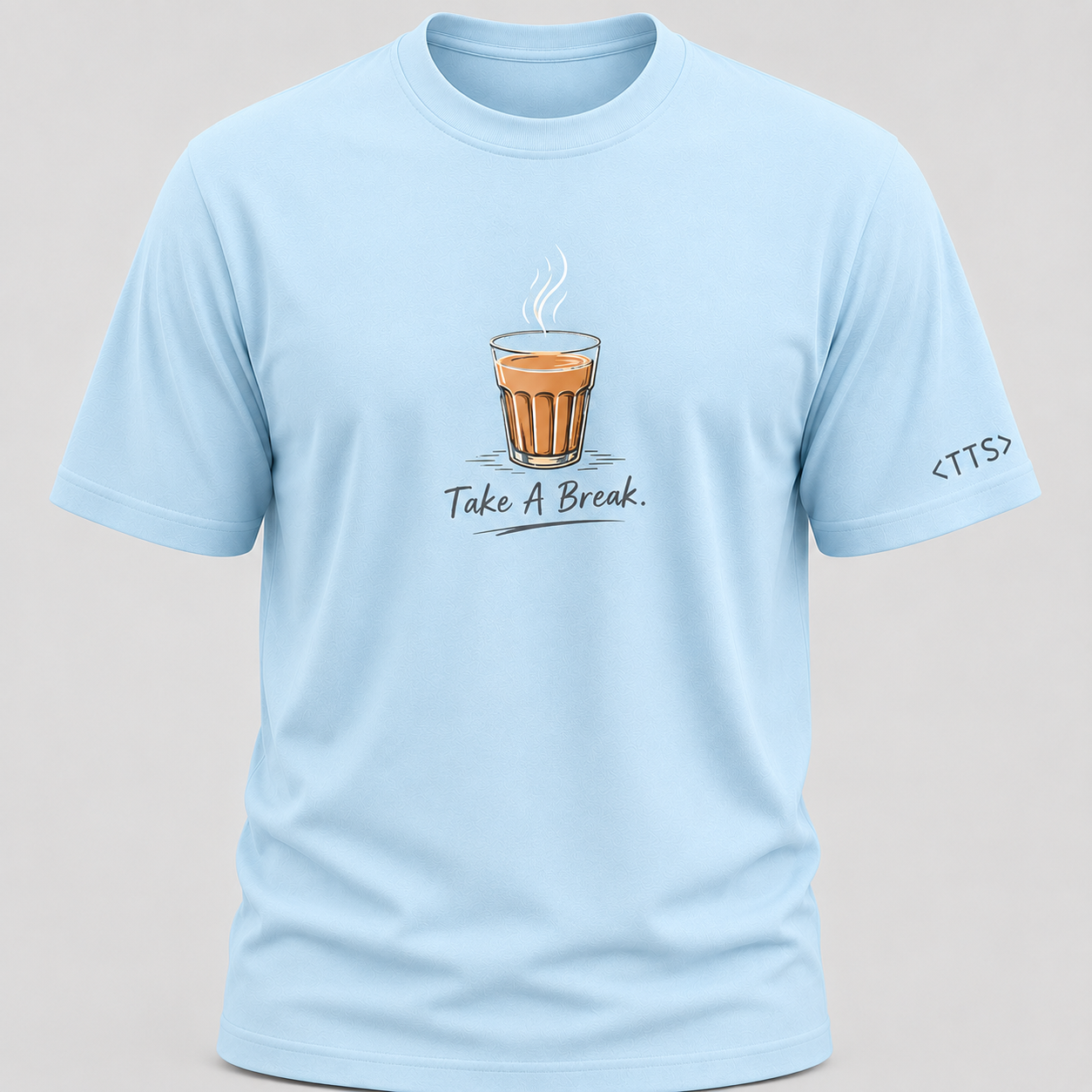 Tea Break Cotton T Shirt