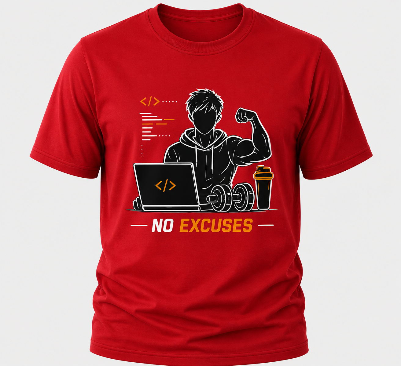 No Excuses Cotton T Shirt