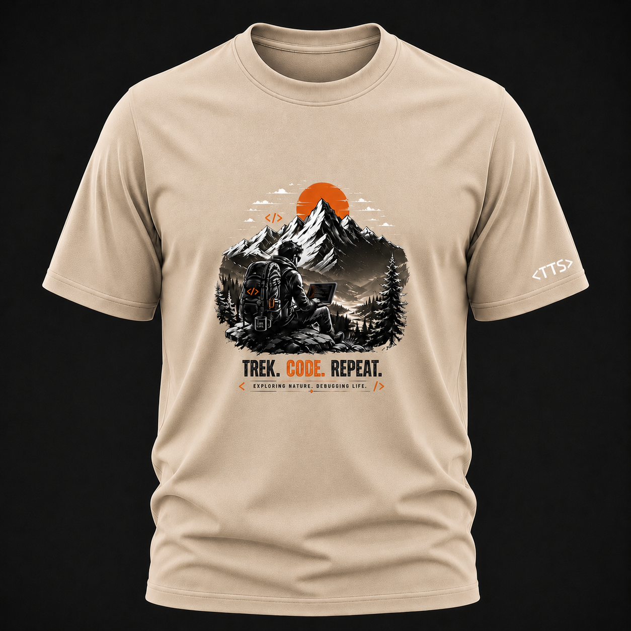 Trekker Techie Cotton T Shirt