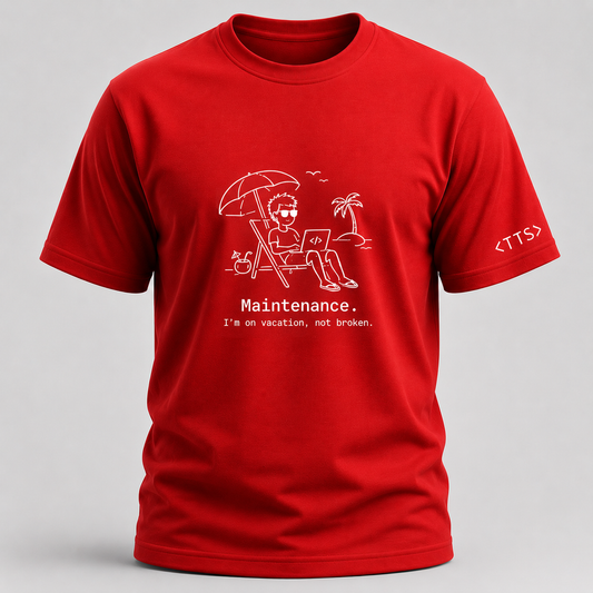 Maintenance Mode Cotton T Shirt