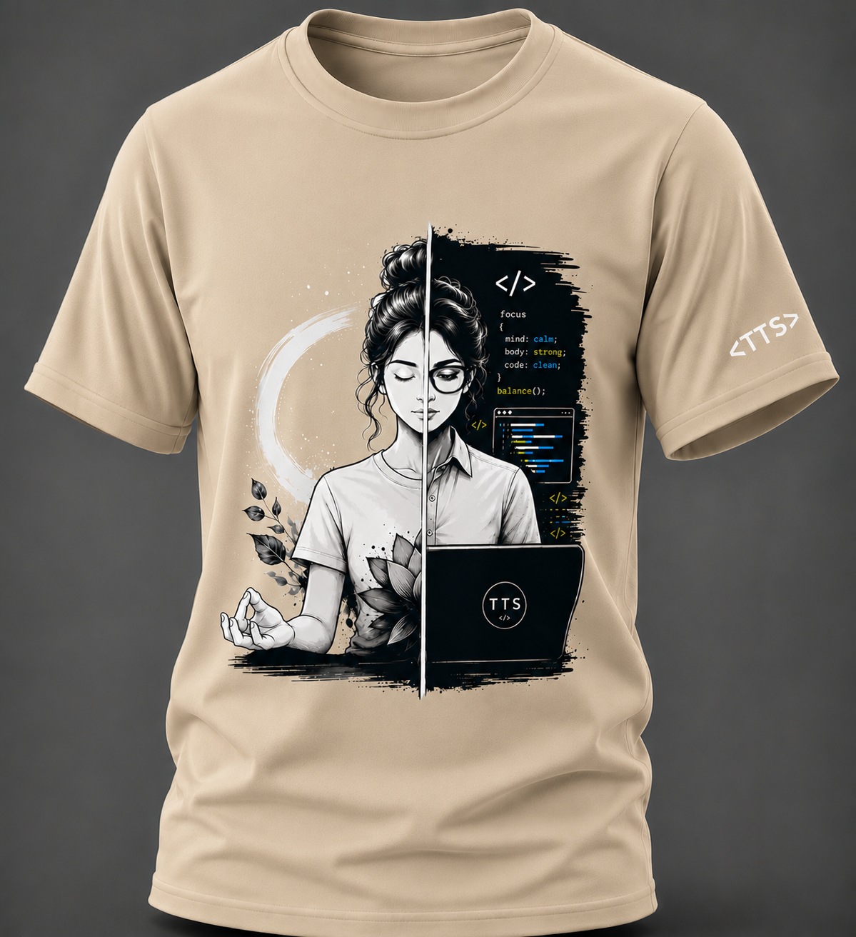 She MediTechs Pure Cotton T Shirt