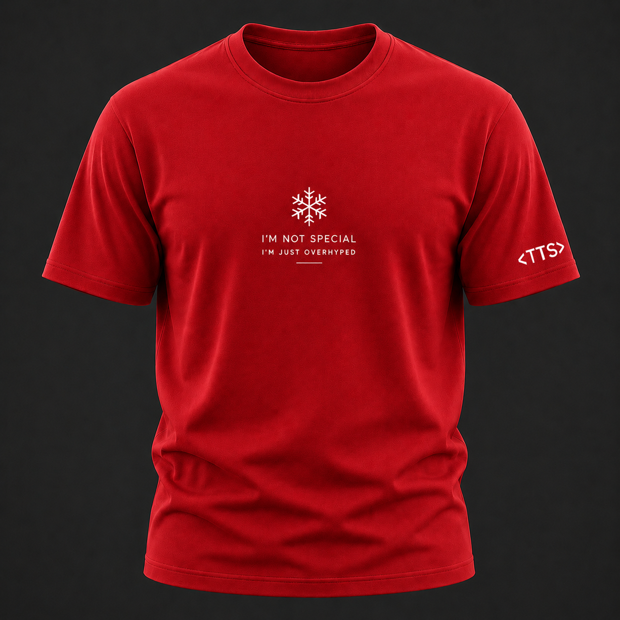 Snowflake Specialist Cotton T Shirt