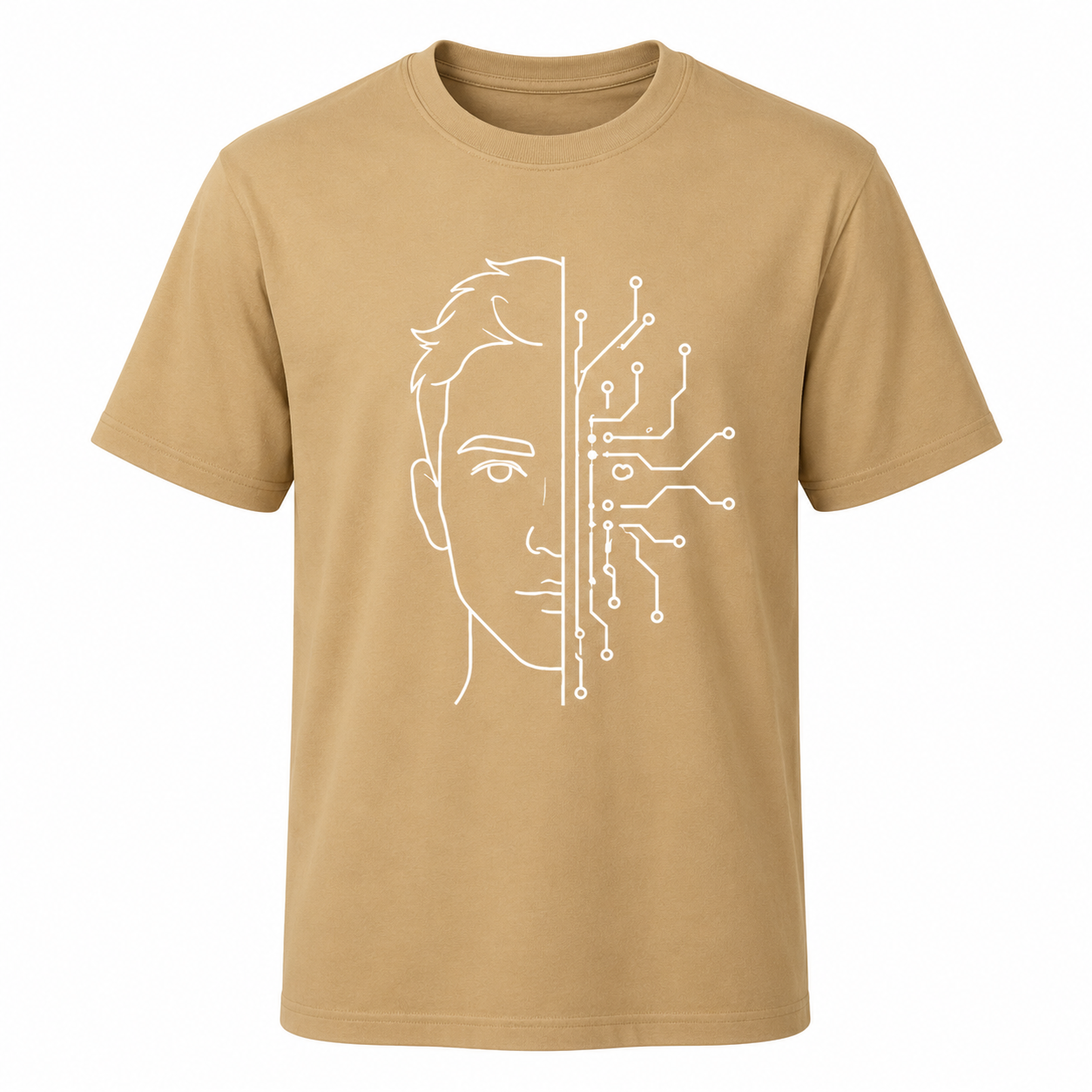 Digital God Cotton T Shirt