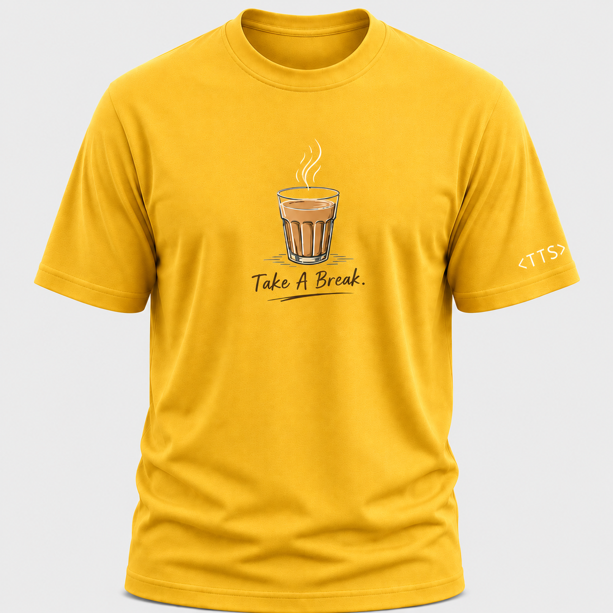Tea Break Cotton T Shirt