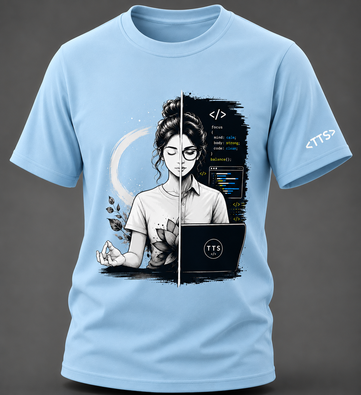 She MediTechs Pure Cotton T Shirt