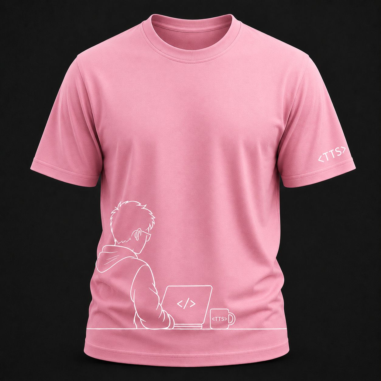 Techie Man Cotton T Shirt