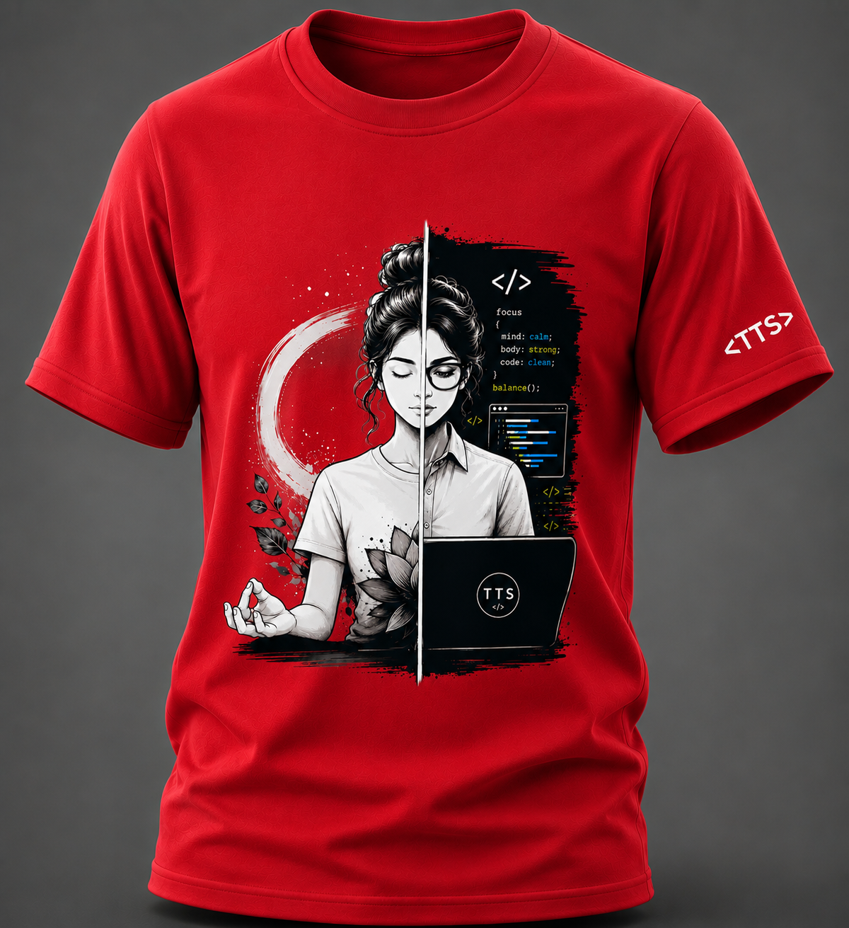 She MediTechs Pure Cotton T Shirt