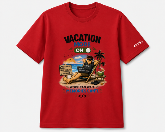 Vacation Mode Cotton T Shirt