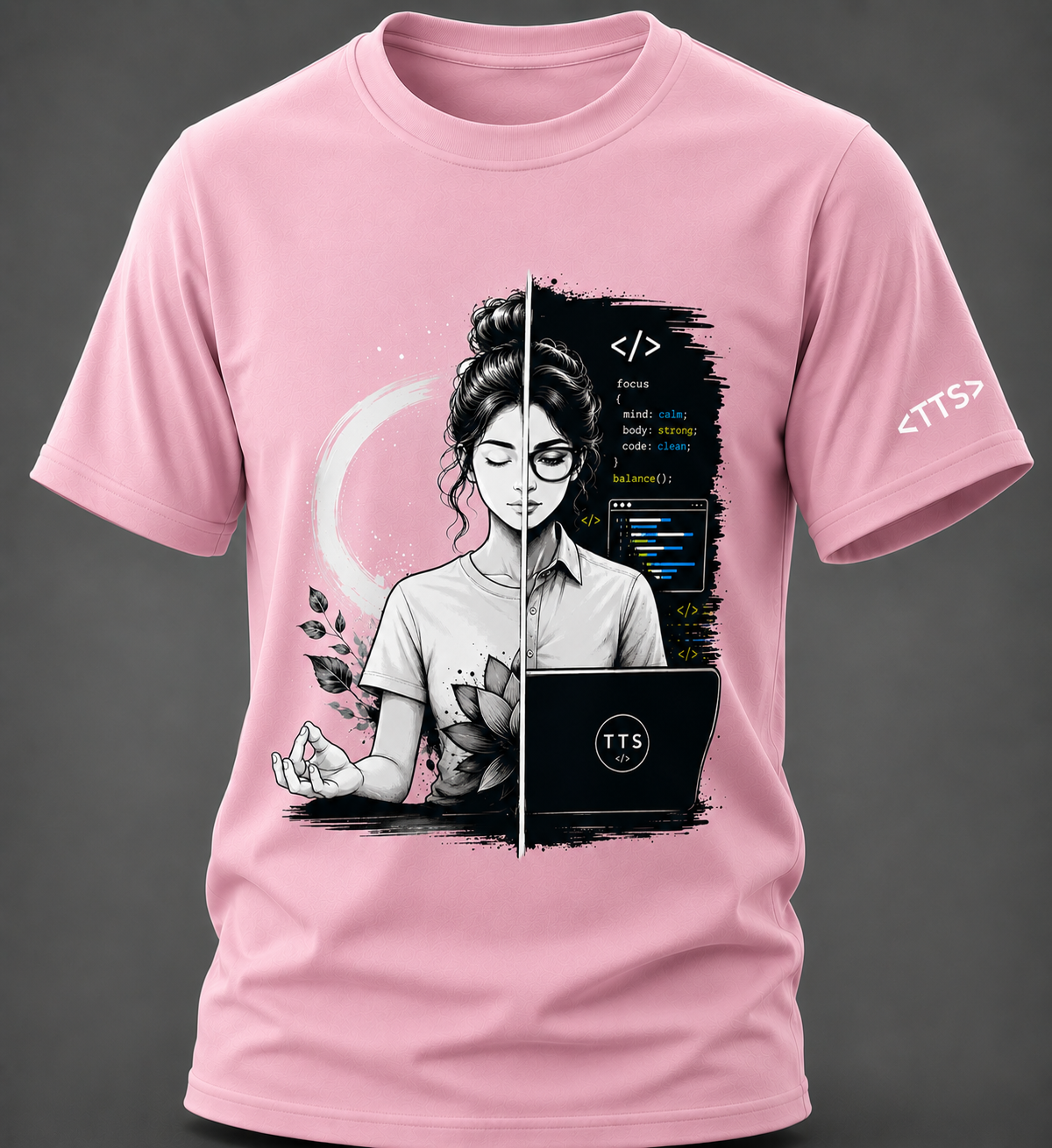 She MediTechs Pure Cotton T Shirt