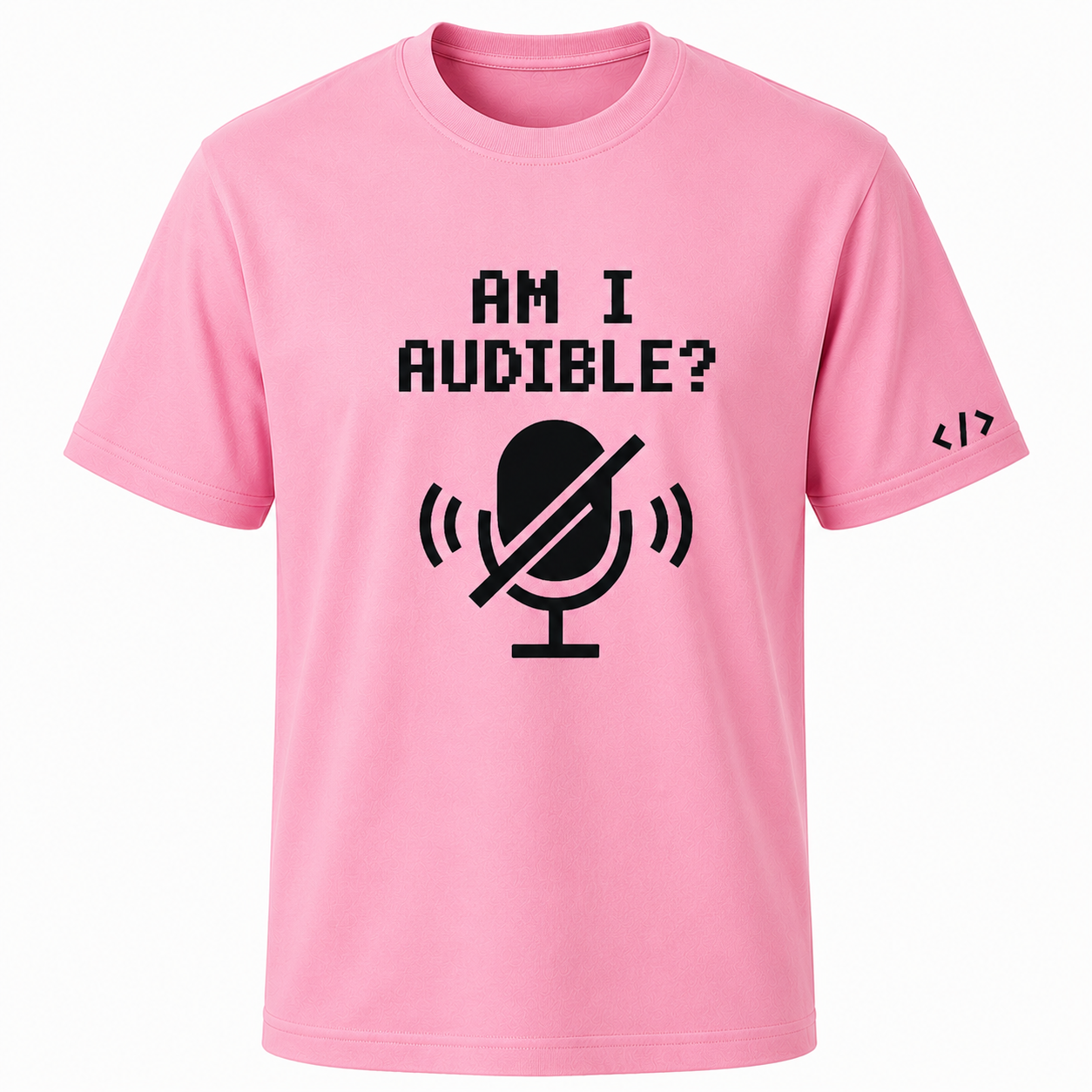 Am I Audible? Cotton T Shirt