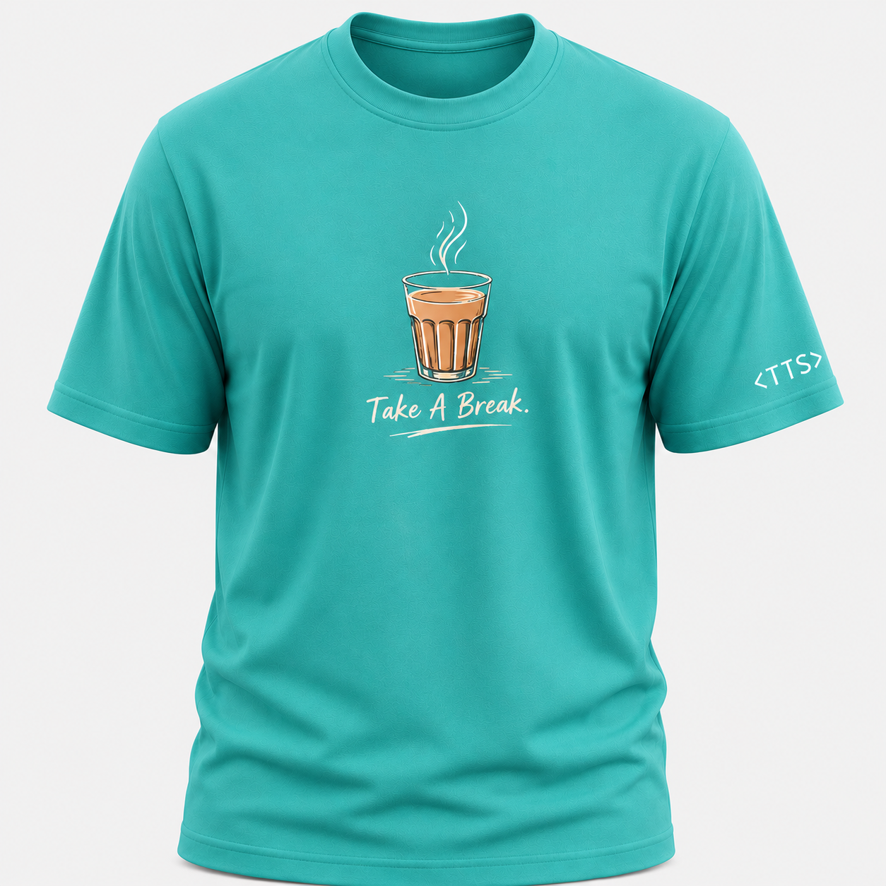 Tea Break Cotton T Shirt
