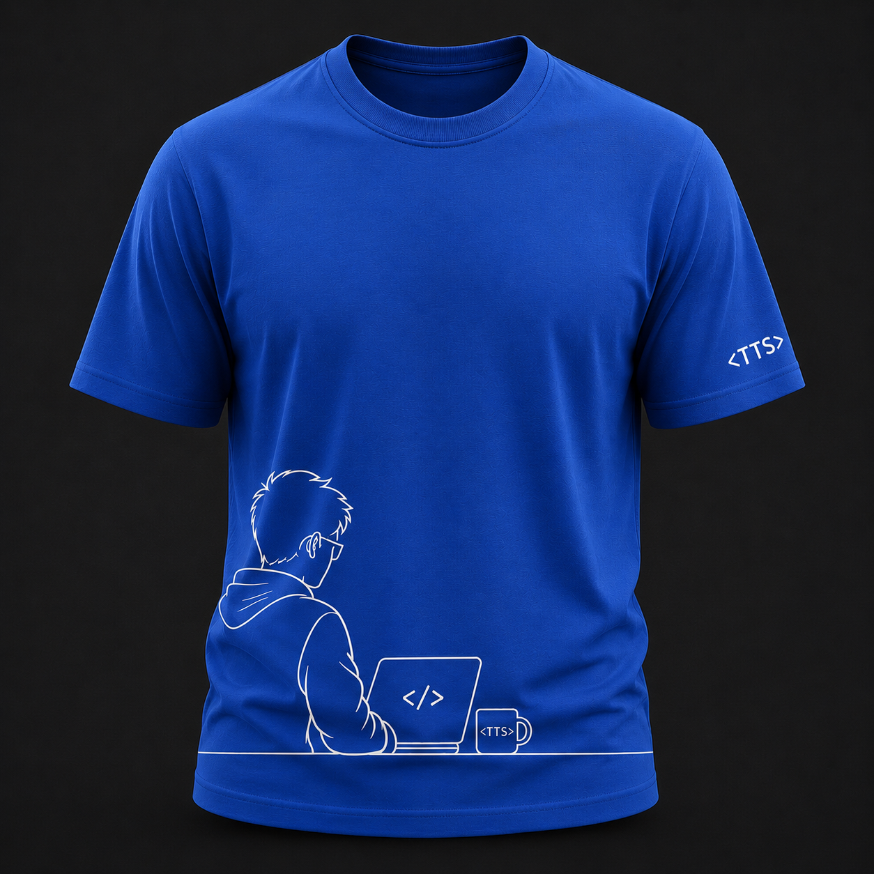 Techie Man Cotton T Shirt