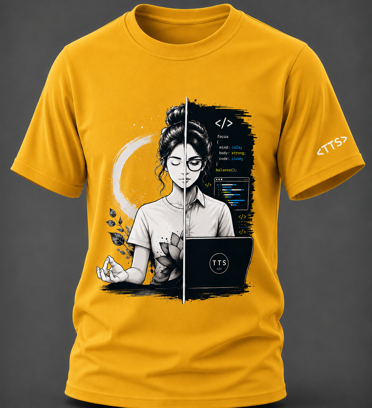 She MediTechs Pure Cotton T Shirt