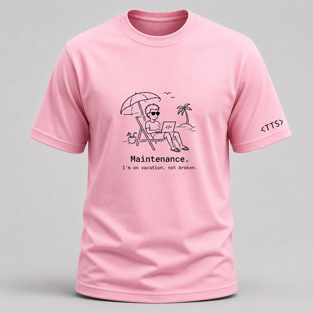 Maintenance Mode Cotton T Shirt