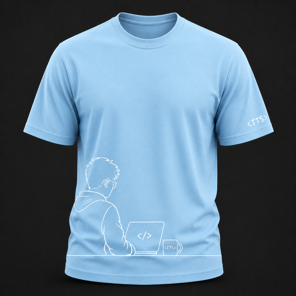 Techie Man Cotton T Shirt