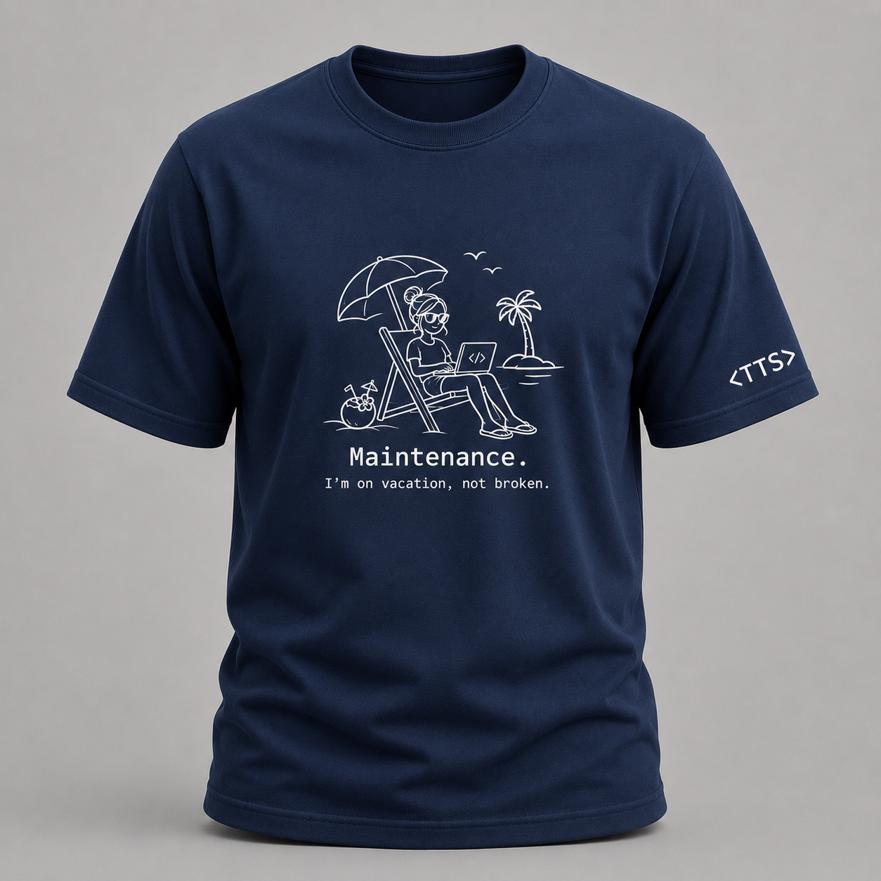 Maintenance Mode Woman Cotton T Shirt