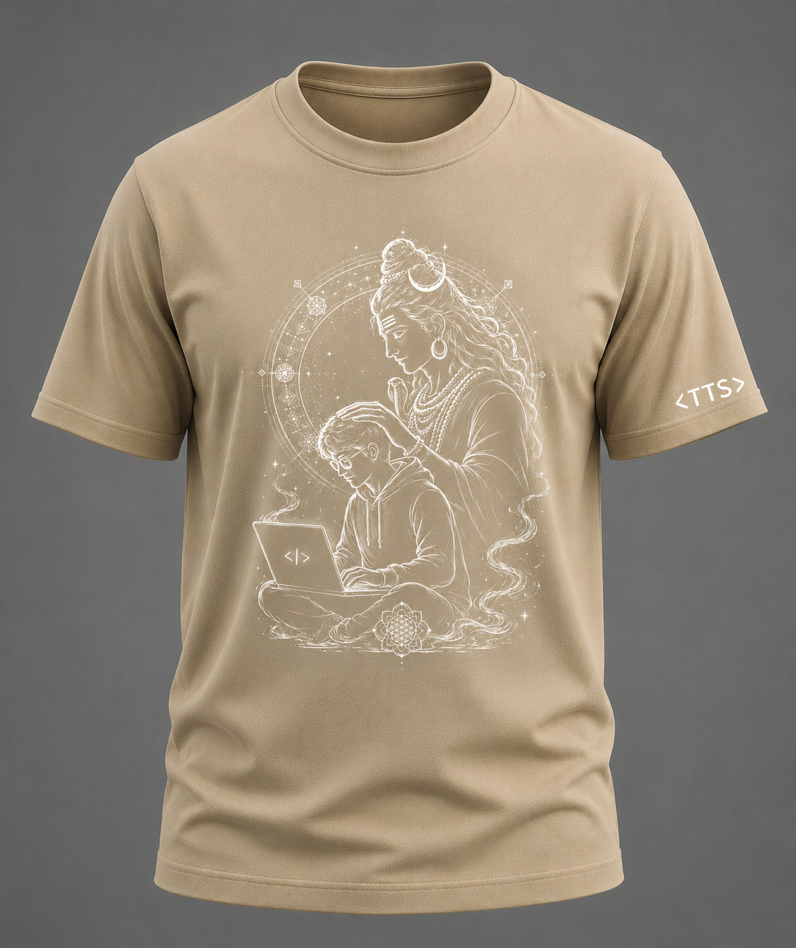 Shiva Blessing Cotton T Shirt
