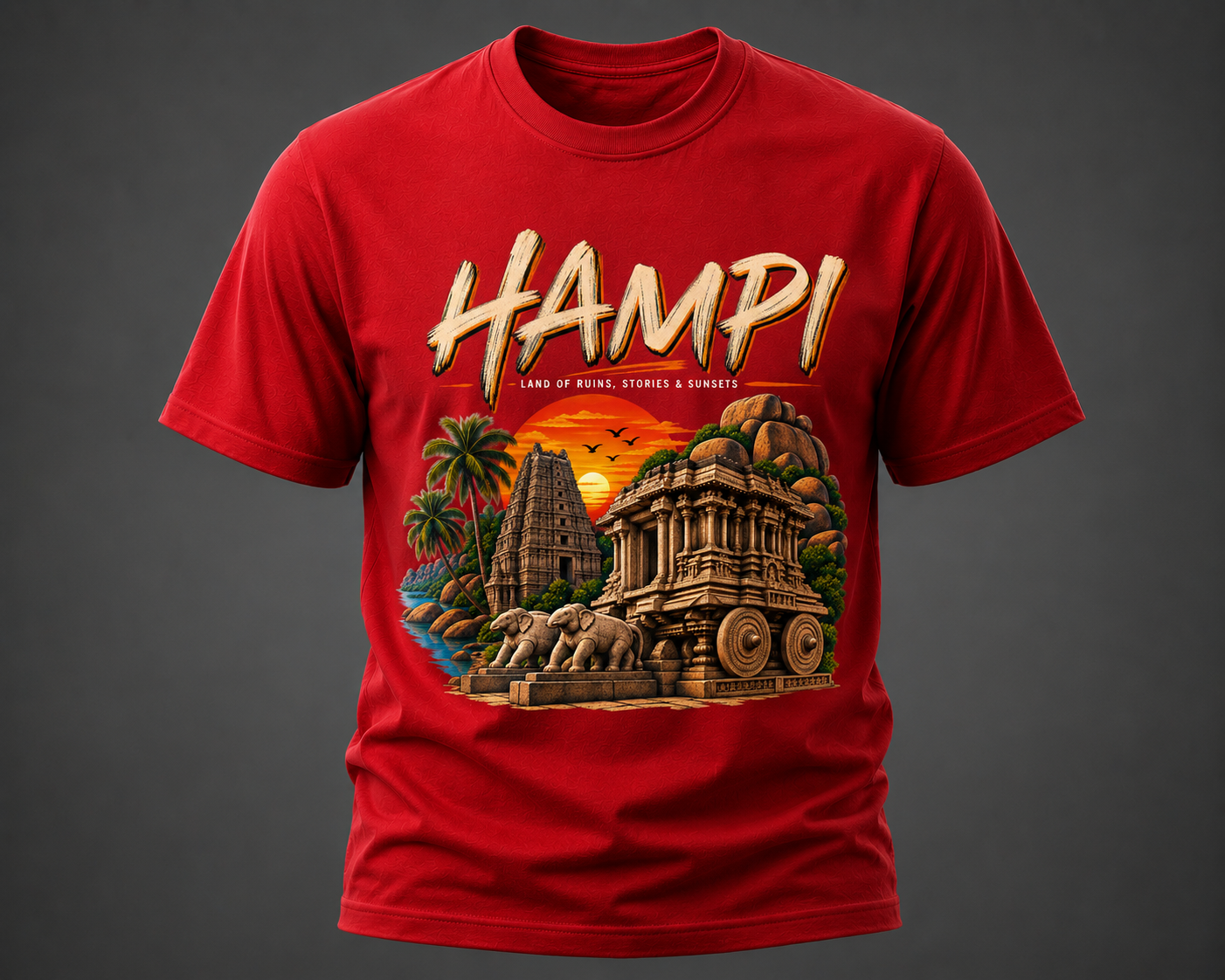 Hampi Cotton T Shirt