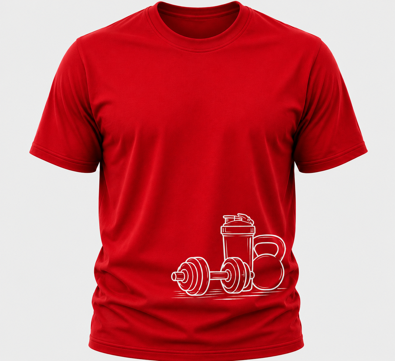 Gym Equipment Cotton T Shirt