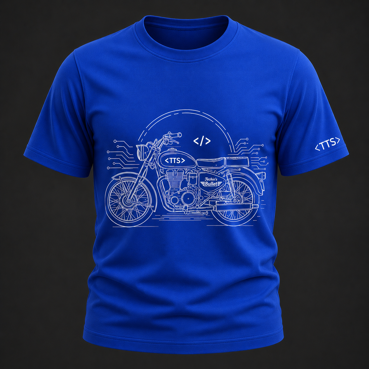 Techie’s Bullet Cotton T Shirt