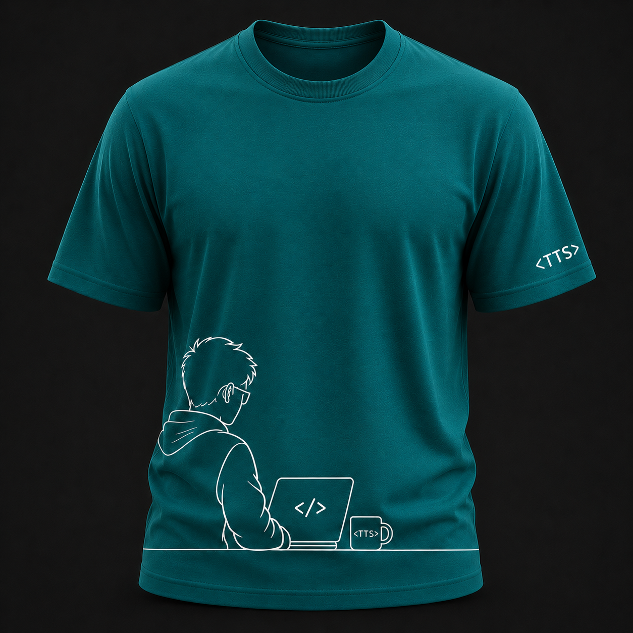 Techie Man Cotton T Shirt