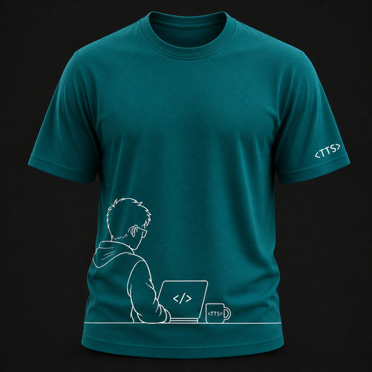 Techie Man Cotton T Shirt