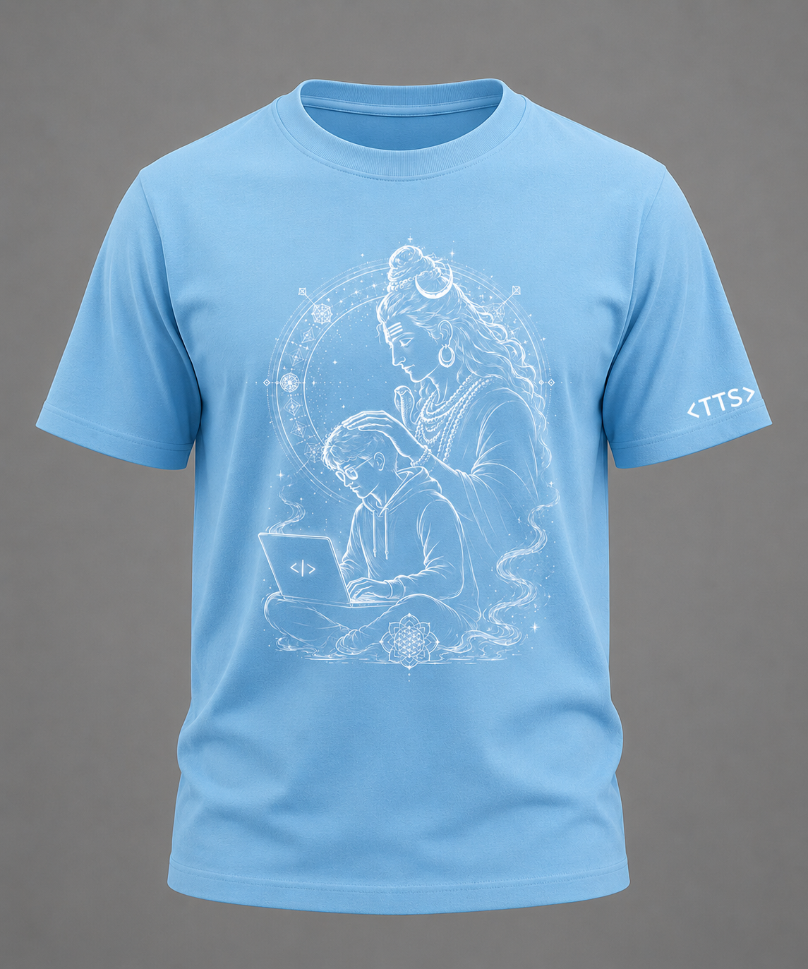 Shiva Blessing Cotton T Shirt