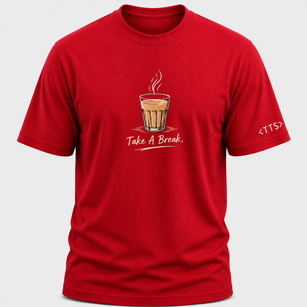 Tea Break Cotton T Shirt