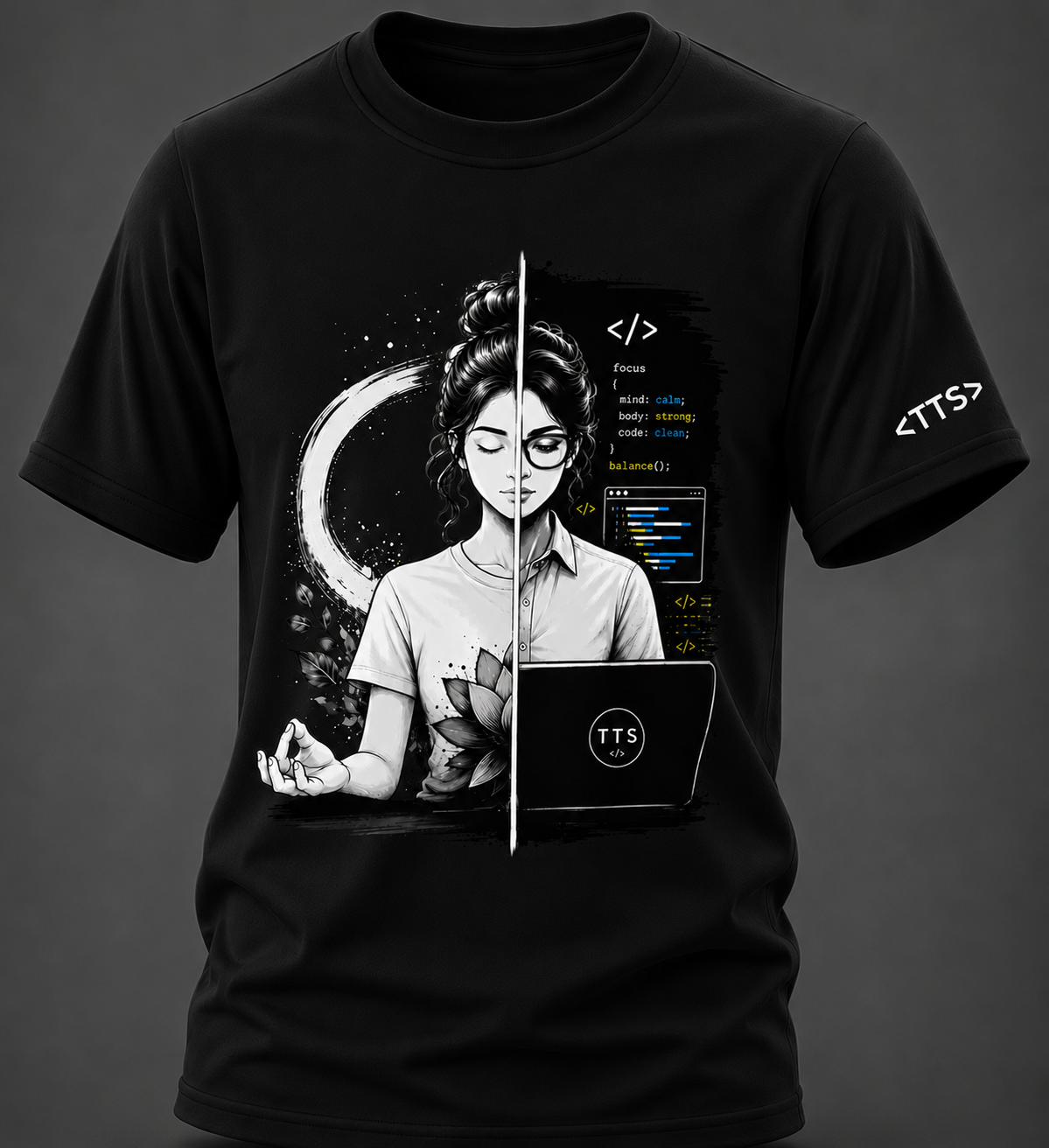 She MediTechs Pure Cotton T Shirt