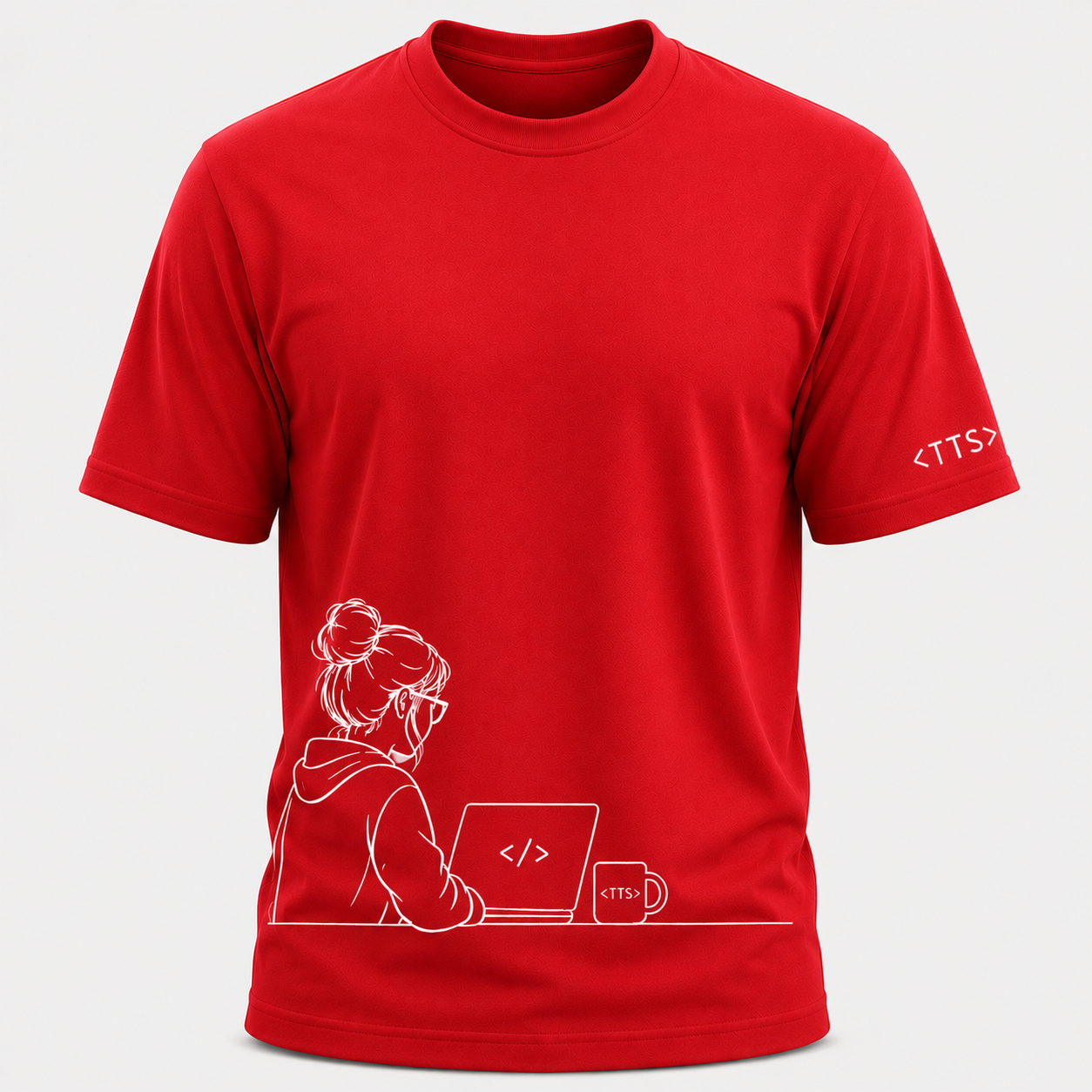 Techie Woman Cotton T Shirt