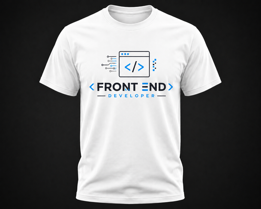 Front End Developer Cotton T Shirt