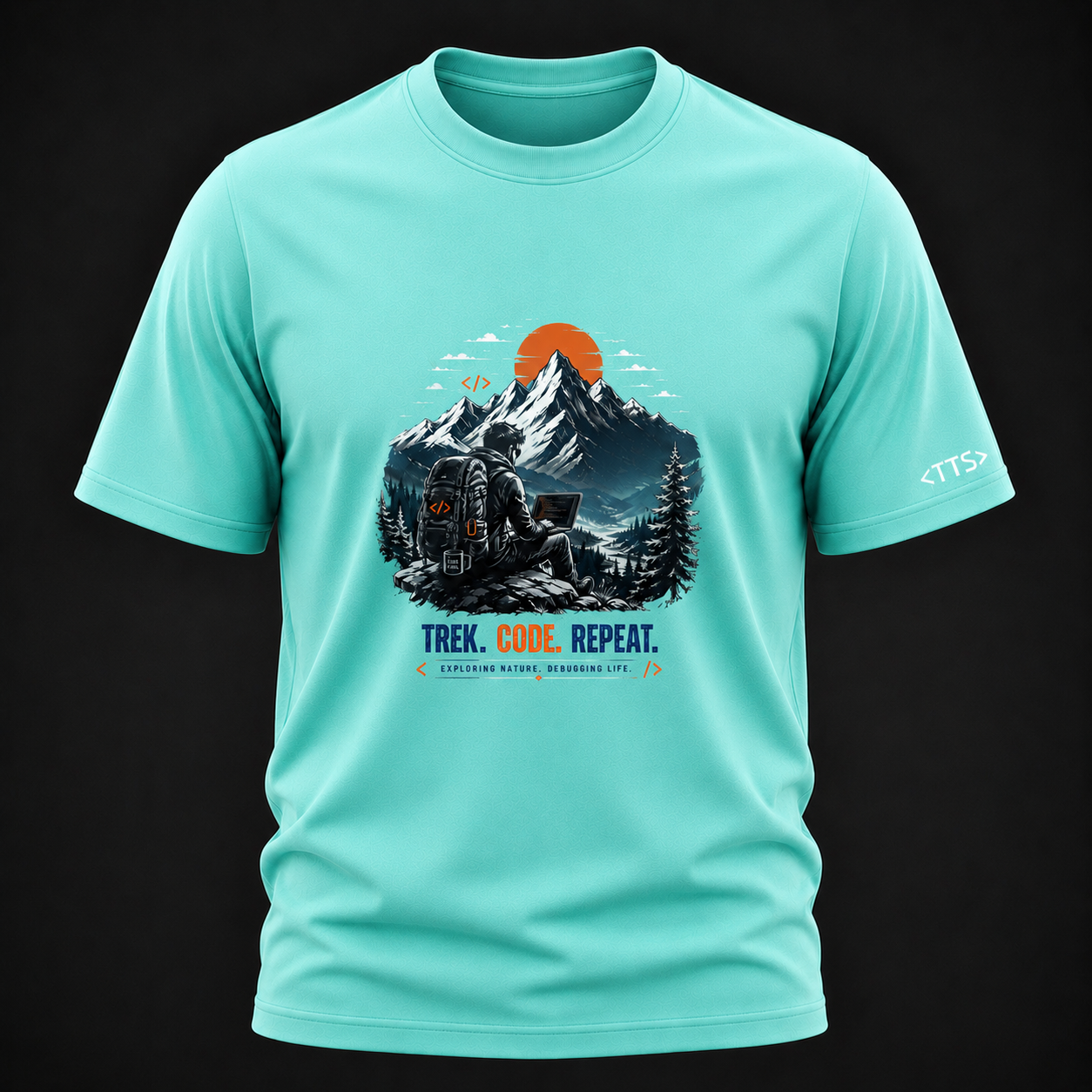 Trekker Techie Cotton T Shirt