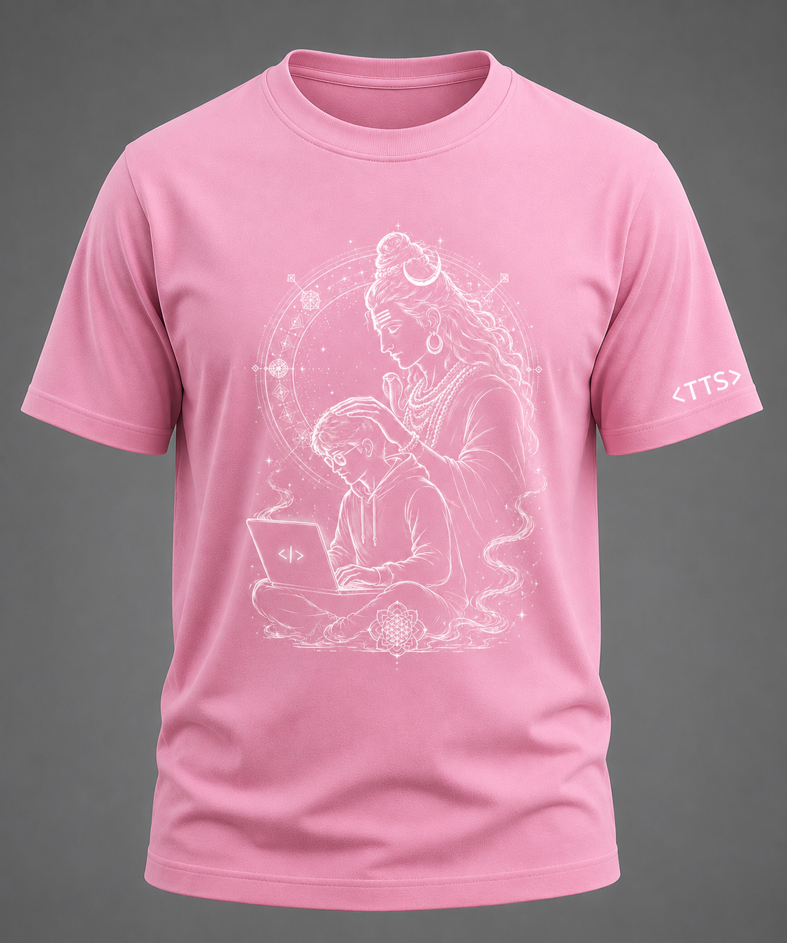 Shiva Blessing Cotton T Shirt