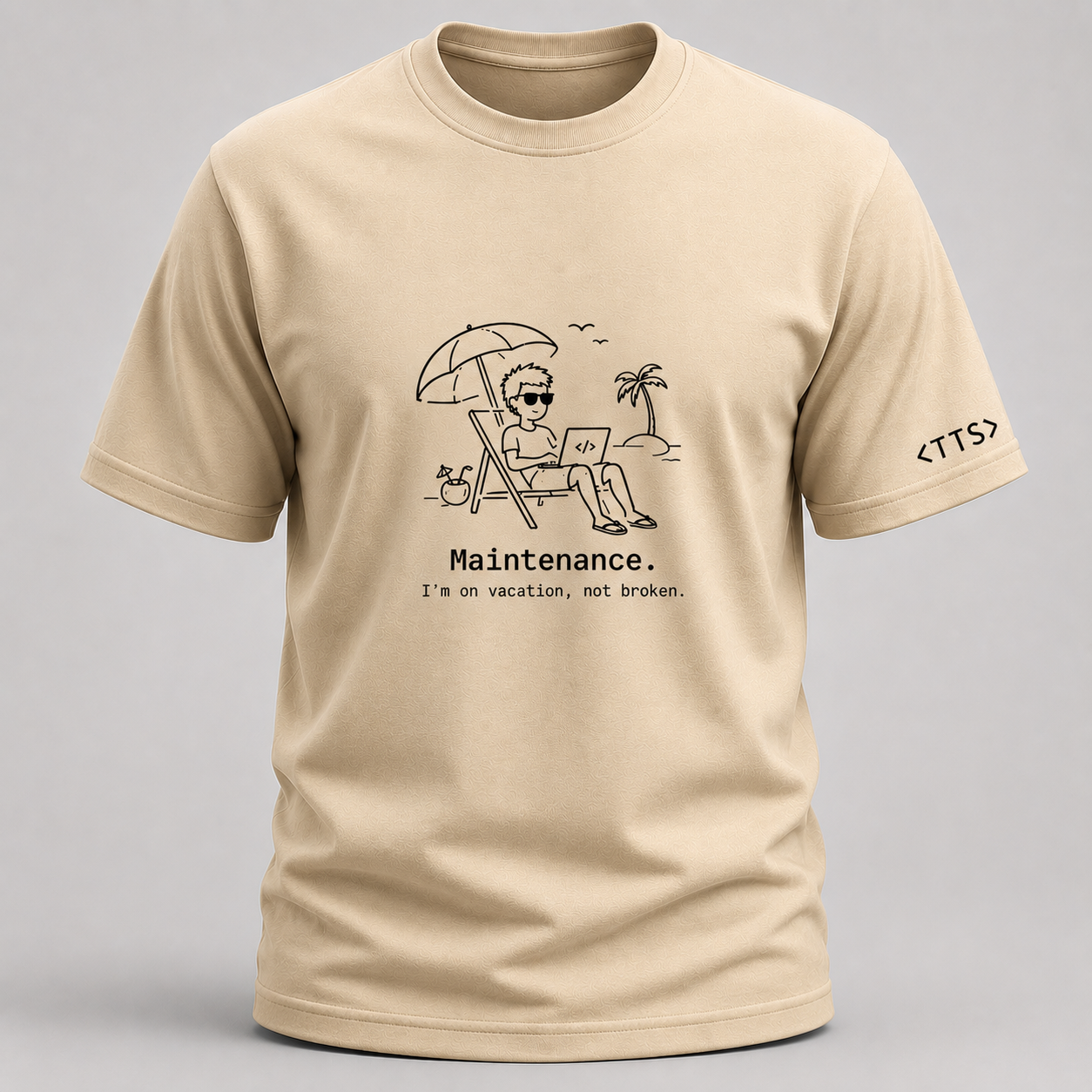 Maintenance Mode Cotton T Shirt