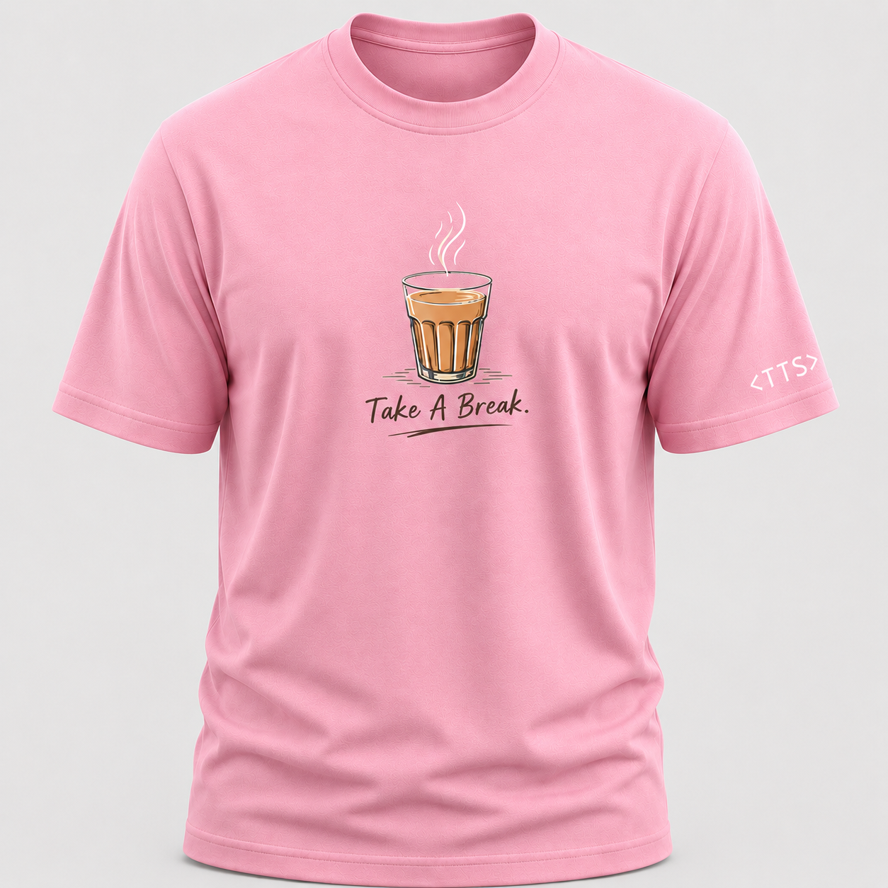 Tea Break Cotton T Shirt