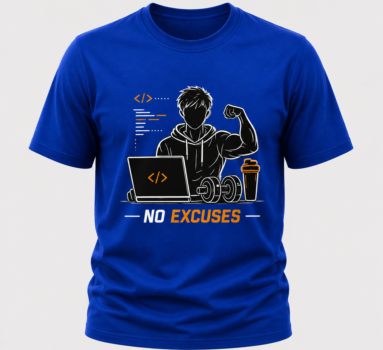 No Excuses Cotton T Shirt