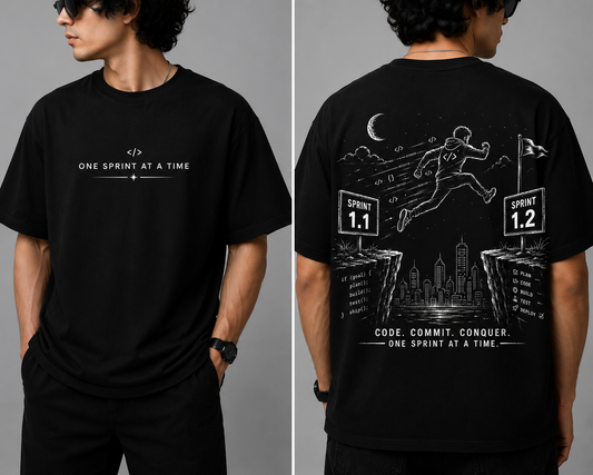 Sprint Oversized Cotton T-Shirt
