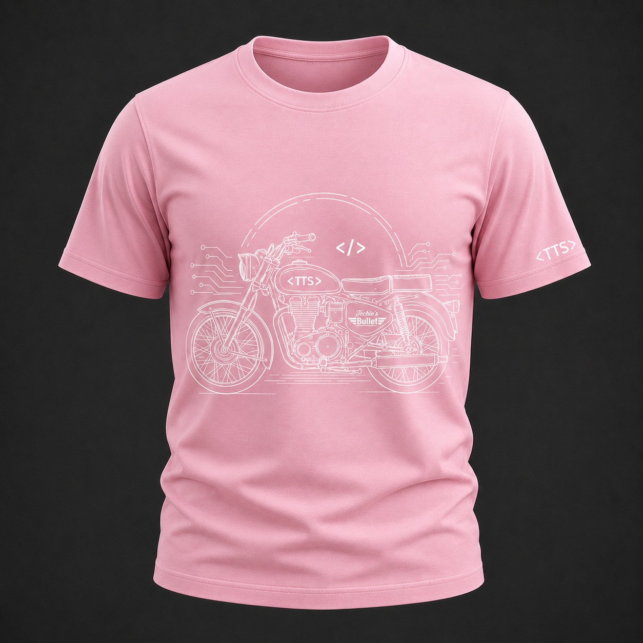 Techie’s Bullet Cotton T Shirt