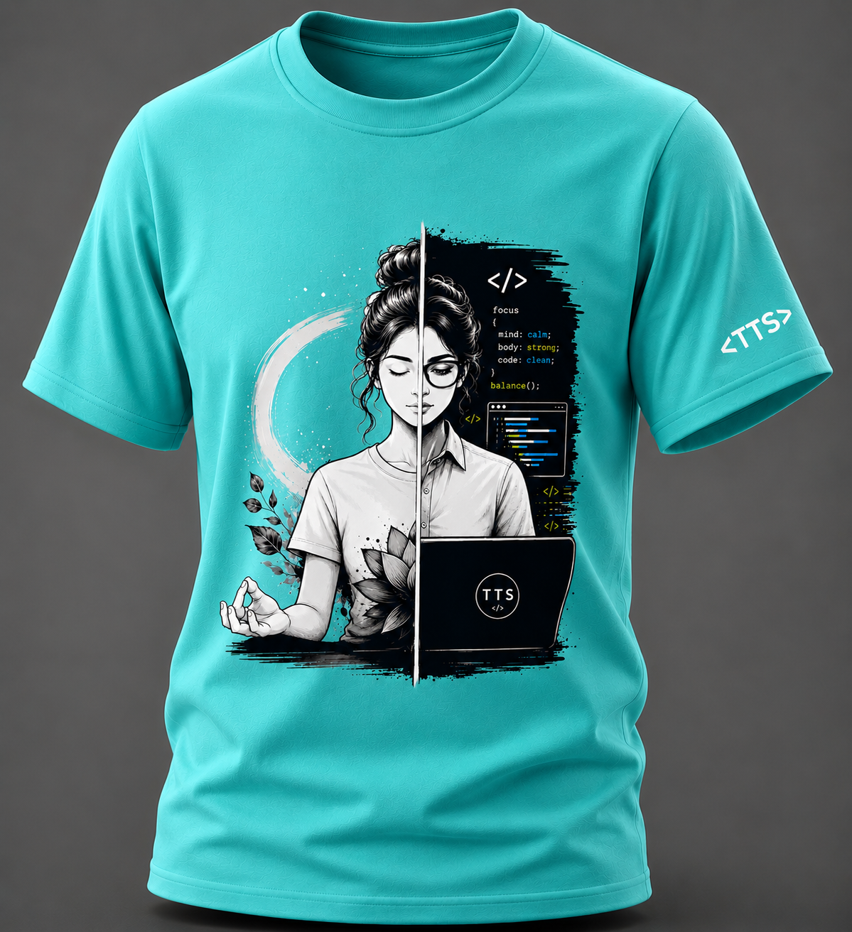 She MediTechs Pure Cotton T Shirt