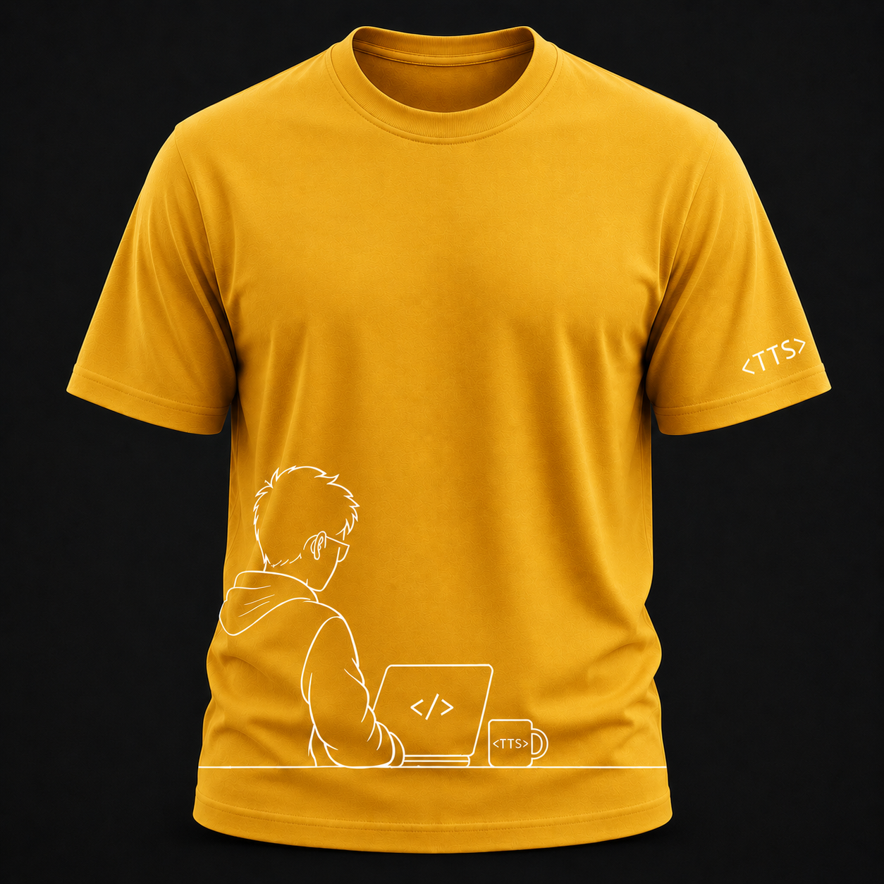 Techie Man Cotton T Shirt
