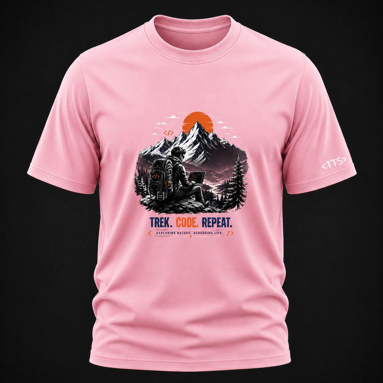 Trekker Techie Cotton T Shirt