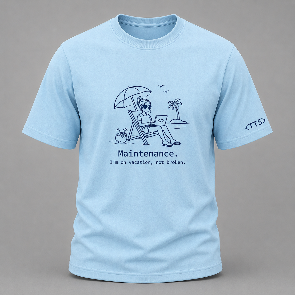 Maintenance Mode Woman Cotton T Shirt