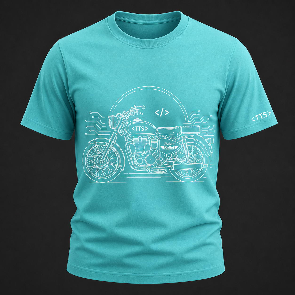 Techie’s Bullet Cotton T Shirt
