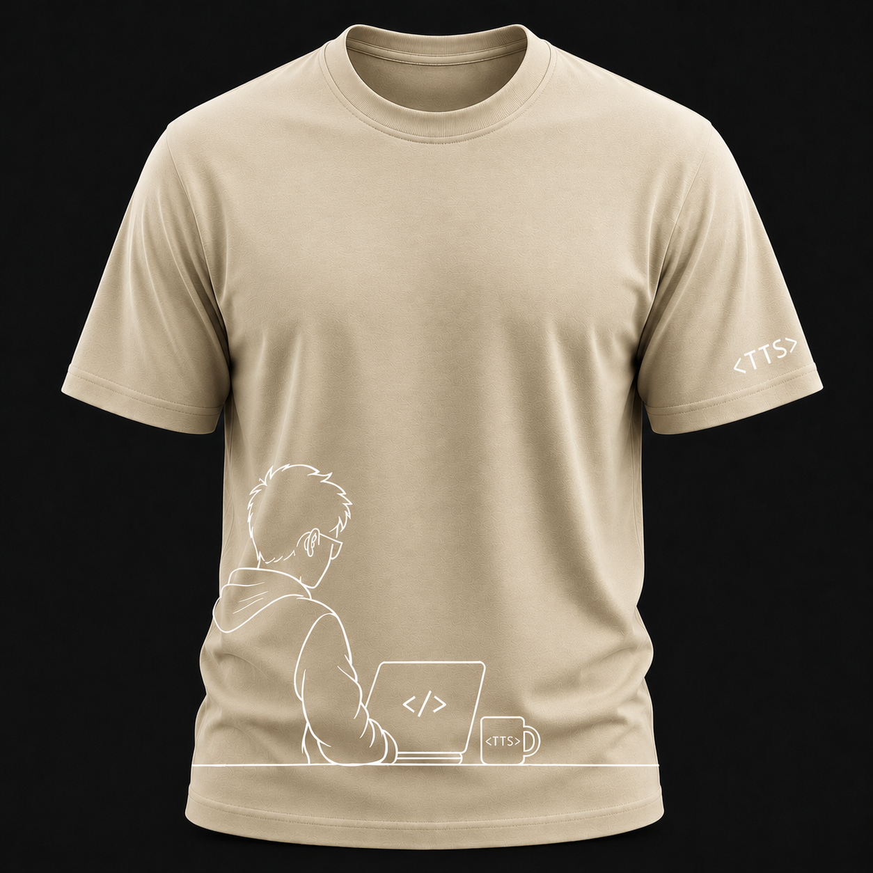 Techie Man Cotton T Shirt