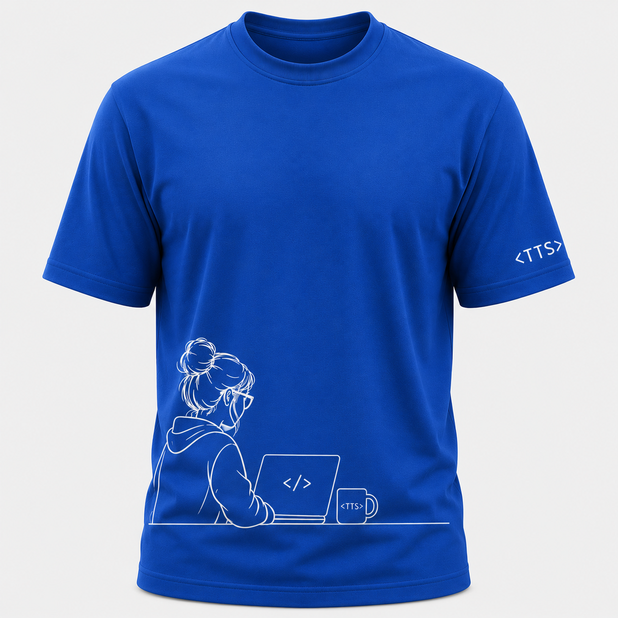 Techie Woman Cotton T Shirt