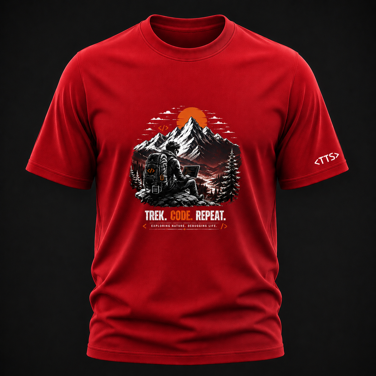 Trekker Techie Cotton T Shirt