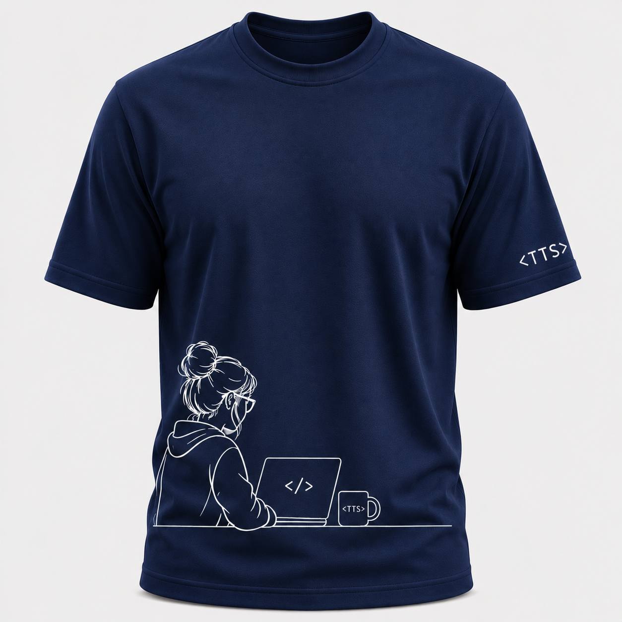 Techie Woman Cotton T Shirt