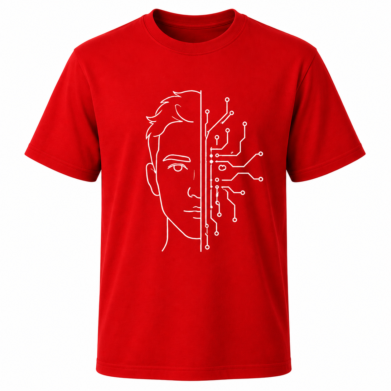 Digital God Cotton T Shirt